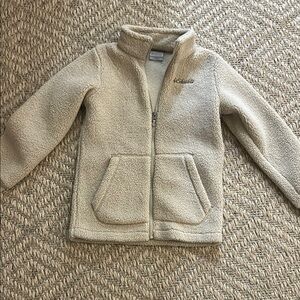 Columbia Beige Fleece Jacket